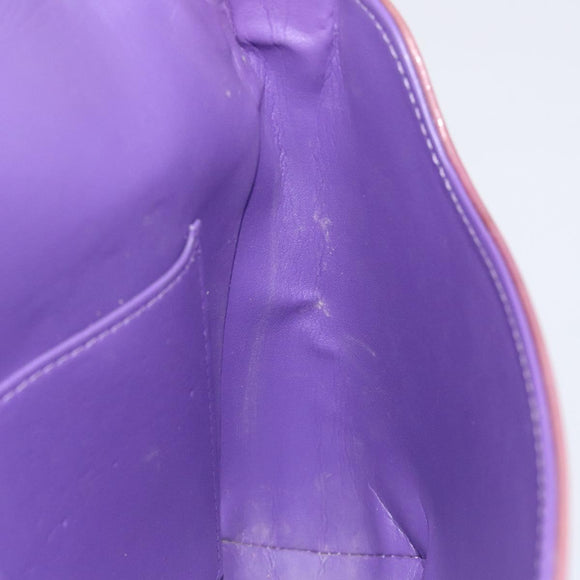 LOUIS VUITTON Monogram Vernis Thompson Street Bag Viole M91095 LV Auth EC046