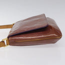 LOUIS VUITTON Monogram Vernis Thompson Street Bag Viole M91095 LV Auth EC046-4