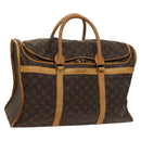 LOUIS VUITTON Monogram Sac Chasseur 55 Boston Bag M41922 LV Auth EC073-1