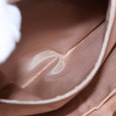 Burberrys Nova Check Shoulder Bag Canvas Beige Red gold Auth EC082-22