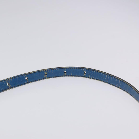 LOUIS VUITTON Epi June Feuille Shoulder Bag Blue M52155 LV Auth EC084