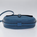 LOUIS VUITTON Epi June Feuille Shoulder Bag Blue M52155 LV Auth EC084-5