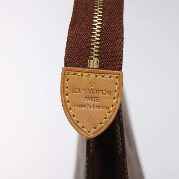 LOUIS VUITTON Damier Ebene Poche Toilette 26 Pouch N47543 LV Auth EC1007