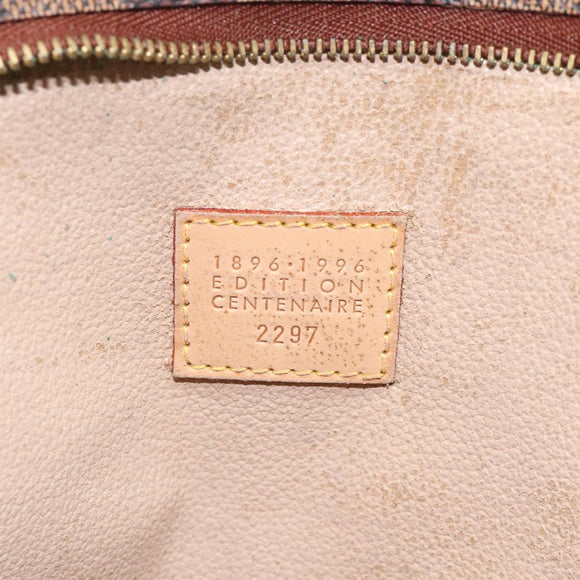 LOUIS VUITTON Damier Ebene Poche Toilette 26 Pouch N47543 LV Auth EC1007