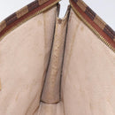 LOUIS VUITTON Damier Ebene Poche Toilette 26 Pouch N47543 LV Auth EC1007-11