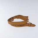 LOUIS VUITTON Adjustable Shoulder Strap Leather 35.4""-42.5"" Beige Auth EC1013-4
