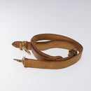 LOUIS VUITTON Adjustable Shoulder Strap Leather 35.4""-42.5"" Beige Auth EC1013-5