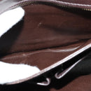 CELINE C Sulky Shoulder Bag Canvas Beige Auth EC1017-21