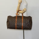 LOUIS VUITTON Monogram Keepall 50 Boston Bag M41426 LV Auth EC1019-22