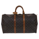 LOUIS VUITTON Monogram Keepall 50 Boston Bag M41426 LV Auth EC1019-13