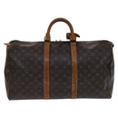 LOUIS VUITTON Monogram Keepall 50 Boston Bag M41426 LV Auth EC1019-2