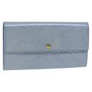 LOUIS VUITTON Vernis Pochette Porte Monnaie Credit Lavande M91235 LV Auth EC1023-1