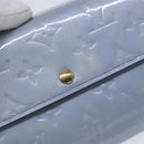 LOUIS VUITTON Vernis Pochette Porte Monnaie Credit Lavande M91235 LV Auth EC1023-8