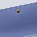 LOUIS VUITTON Vernis Pochette Porte Monnaie Credit Lavande M91235 LV Auth EC1023-17