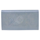 LOUIS VUITTON Vernis Pochette Porte Monnaie Credit Lavande M91235 LV Auth EC1023-2