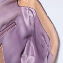 Coach Shoulder Bag Leather Beige Gold Auth EC1029-19