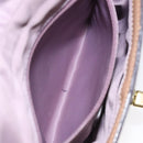 Coach Shoulder Bag Leather Beige Gold Auth EC1029-21