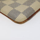 LOUIS VUITTON Damier Azur Etui Telephonne MM Cell Phone Case N60026 Auth EC1032-16