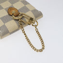 LOUIS VUITTON Damier Azur Etui Telephonne MM Cell Phone Case N60026 Auth EC1032-8