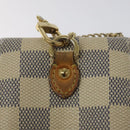 LOUIS VUITTON Damier Azur Etui Telephonne MM Cell Phone Case N60026 Auth EC1032-9