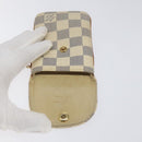 LOUIS VUITTON Damier Azur Etui Telephonne MM Cell Phone Case N60026 Auth EC1032-10