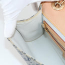 LOUIS VUITTON Monogram Mini Camille Chain Shoulder Bag Blue M92002 Auth EC1035AM-25