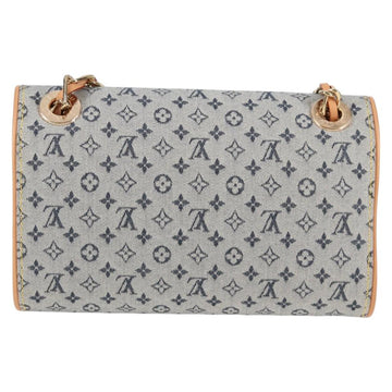 LOUIS VUITTON Monogram Mini Camille Chain Shoulder Bag Blue M92002 Auth EC1035AM - 0