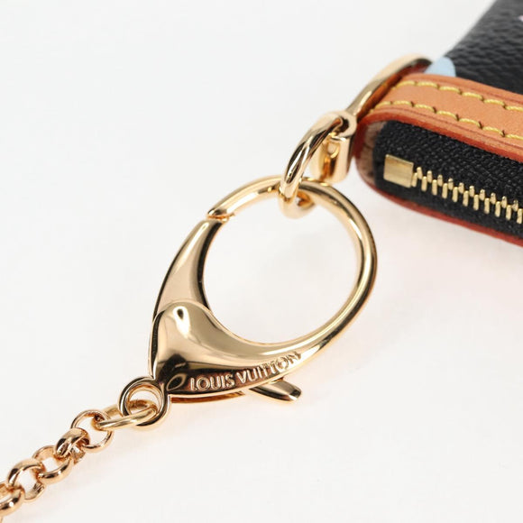 LOUIS VUITTON Multicolor Pochette Mira PM Täschchen Schwarz M60099 LV Auth EC1036SM