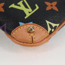 LOUIS VUITTON Multicolor Pochette Mira PM Täschchen Schwarz M60099 LV Auth EC1036SM-17