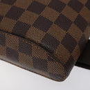 LOUIS VUITTON Damier Ebene Geronimos Shoulder Bag N51994 LV Auth EC1038-14