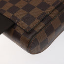 LOUIS VUITTON Damier Ebene Geronimos Shoulder Bag N51994 LV Auth EC1038-17