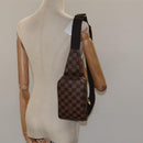 LOUIS VUITTON Damier Ebene Geronimos Shoulder Bag N51994 LV Auth EC1038-23