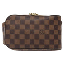LOUIS VUITTON Damier Ebene Geronimos Shoulder Bag N51994 LV Auth EC1038-13