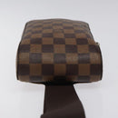 LOUIS VUITTON Damier Ebene Geronimos Shoulder Bag N51994 LV Auth EC1038-3