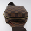 LOUIS VUITTON Damier Ebene Geronimos Shoulder Bag N51994 LV Auth EC1038-4