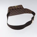 LOUIS VUITTON Damier Ebene Geronimos Shoulder Bag N51994 LV Auth EC1038-7