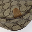 GUCCI GG Supreme Web Sherry Line Shoulder Bag PVC Beige 89 02 066 Auth EC117-12