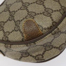 GUCCI GG Supreme Web Sherry Line Shoulder Bag PVC Beige 89 02 066 Auth EC117-13