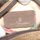 GUCCI GG Supreme Web Sherry Line Shoulder Bag PVC Beige 89 02 066 Auth EC117-17