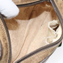 GUCCI GG Supreme Web Sherry Line Shoulder Bag PVC Beige 89 02 066 Auth EC117-18