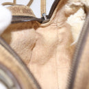 GUCCI GG Supreme Web Sherry Line Shoulder Bag PVC Beige 89 02 066 Auth EC117-19