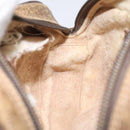 GUCCI GG Supreme Web Sherry Line Shoulder Bag PVC Beige 89 02 066 Auth EC117-20