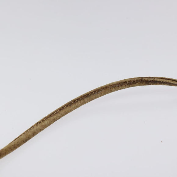 GUCCI GG Supreme Web Sherry Line Shoulder Bag PVC Beige 89 02 066 Auth EC117