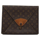 LOUIS VUITTON Monogram Visionaire Briefcase M99045 LV Auth EC124-13