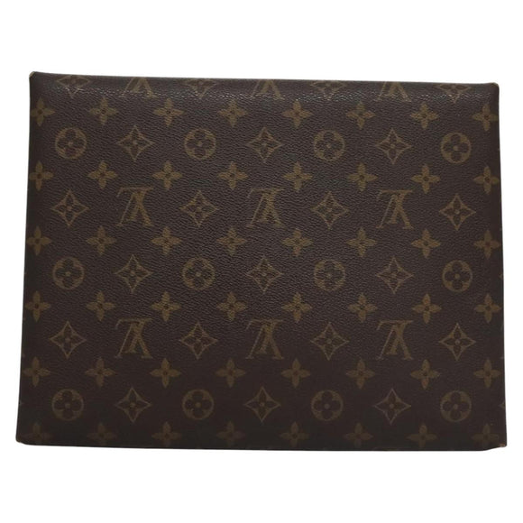 LOUIS VUITTON Monogram Visionaire Briefcase M99045 LV Auth EC124