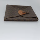 LOUIS VUITTON Monogram Visionaire Briefcase M99045 LV Auth EC124-4