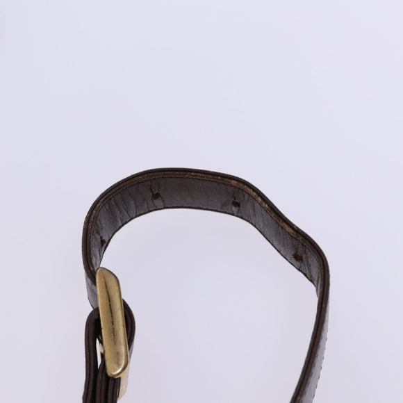 BURBERRY Nova Check Blue Label Shoulder Bag Canvas 3Set Beige Auth EC141