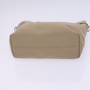 BURBERRY Nova Check Blue Label Shoulder Bag Canvas 3 Set Beige Auth EC141-6