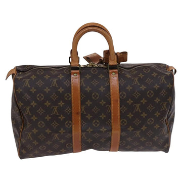 LOUIS VUITTON Monogram Keepall 45 Boston Bag M41428 LV Auth EC144 - 0