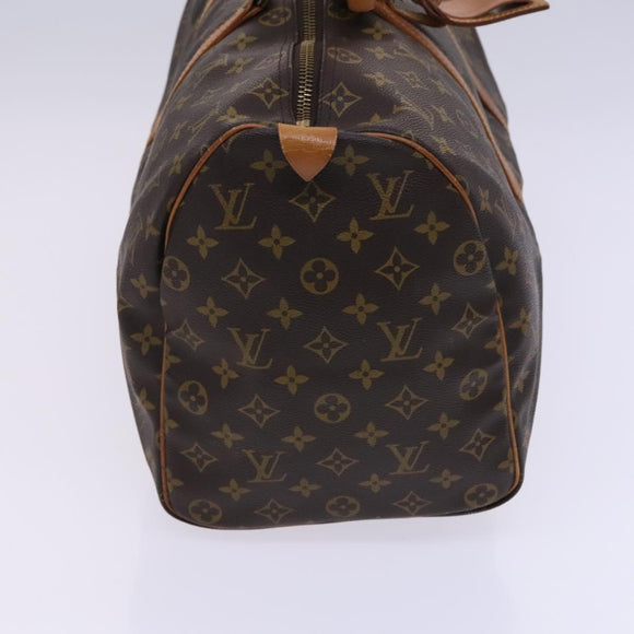 LOUIS VUITTON Monogram Keepall 45 Boston Bag M41428 LV Auth EC144